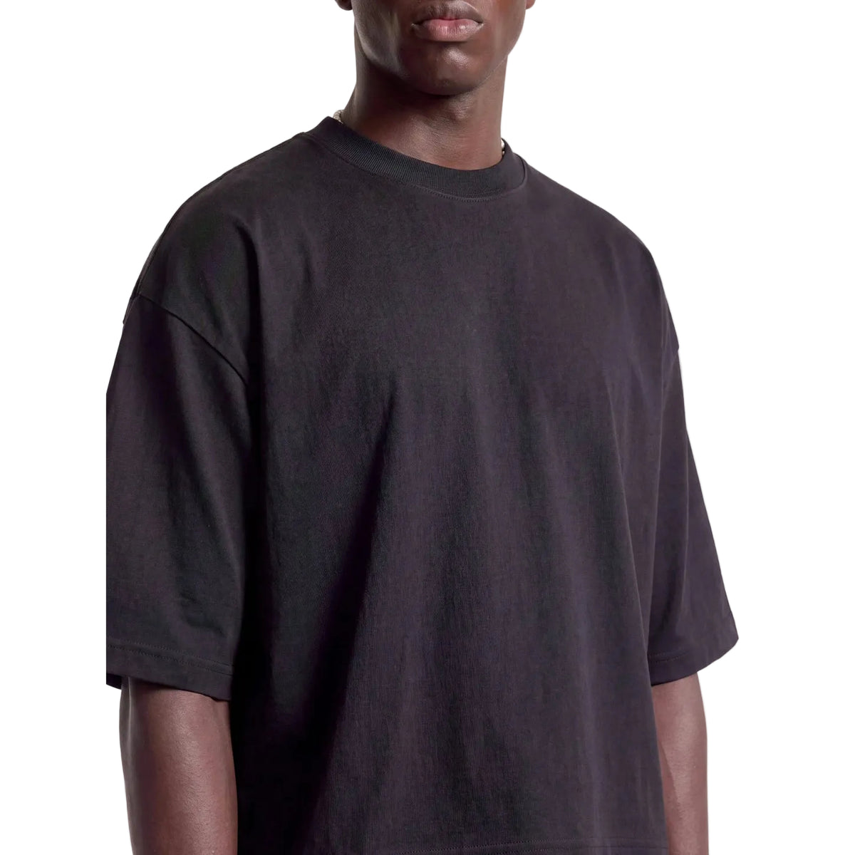 T-SHIRT LABEL CAMO - Noir