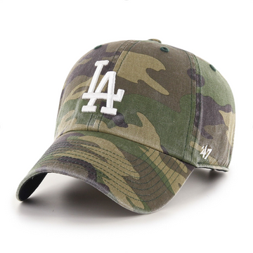 LOS ANGELES DODGERS CAMO '47 CLEAN UP