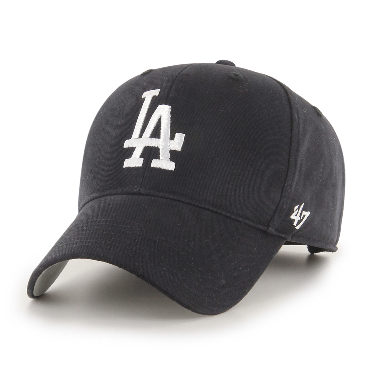 応援グッズ 47 Brand - MR CARTOON LA DODGERS 47 QUILL CAP BLACK Los Angeles Dodgers x Mister Cartoon Quill Snapback – Toons Mart