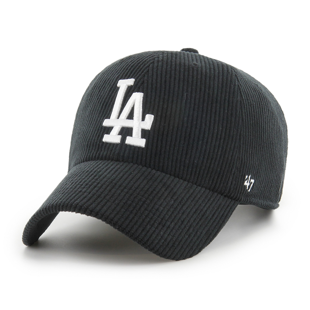 LOS ANGELES DODGERS THICK CORD '47 CLEAN UP BLACK