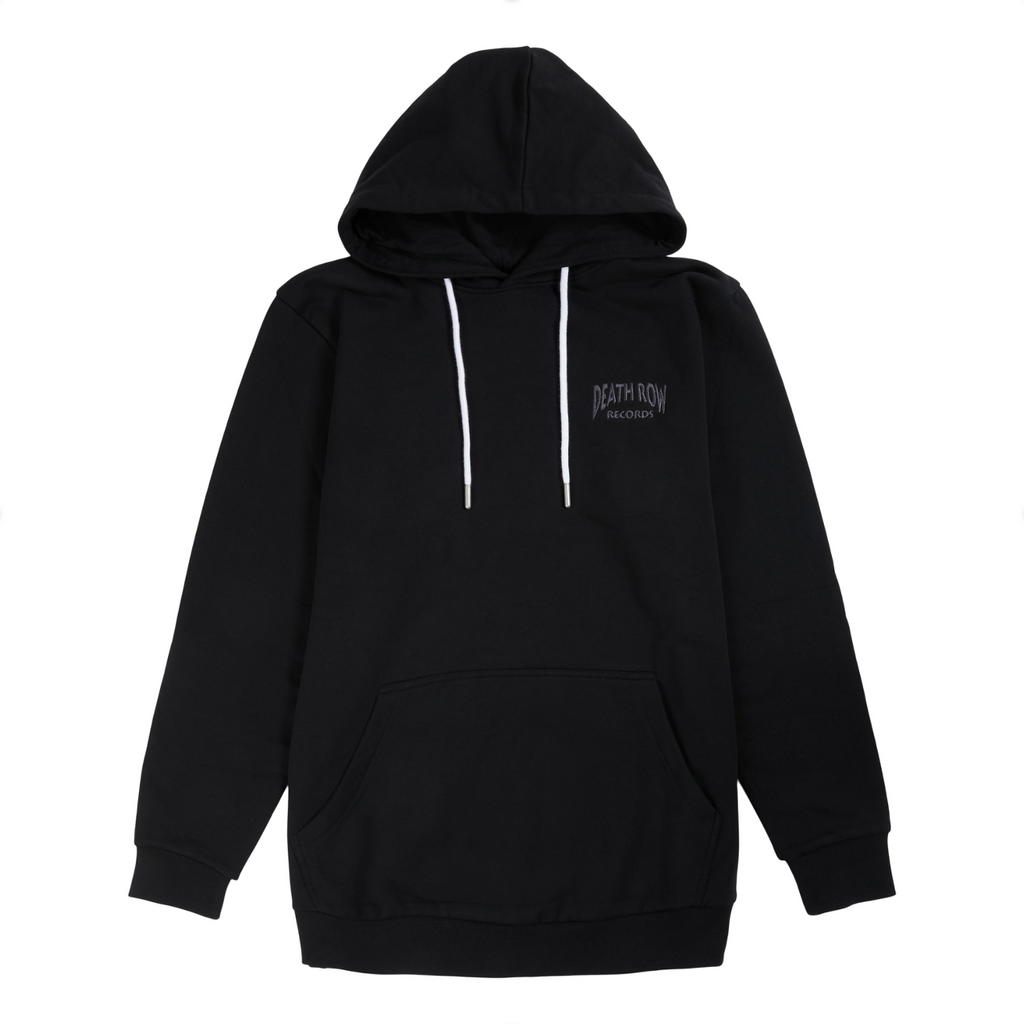 Core Logo Embroidered Hoodie Black
