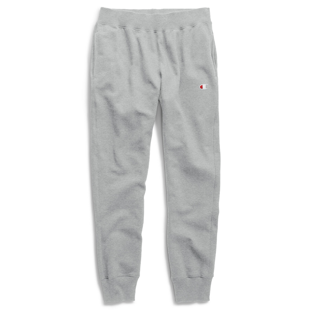 Reverse Weave Joggers - Oxford Grey