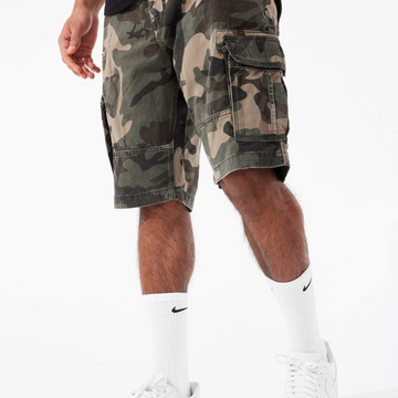 OG - CAMO CARGO SHORTS (WOODLAND)