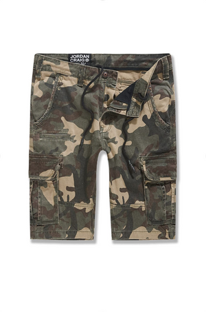 OG - CAMO CARGO SHORTS (WOODLAND)