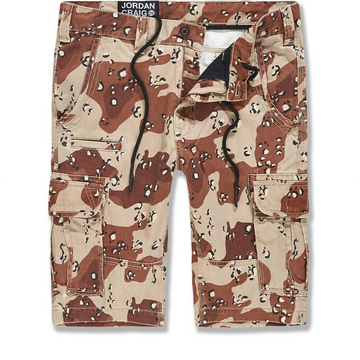 OG - CAMO CARGO SHORTS (DESERT)