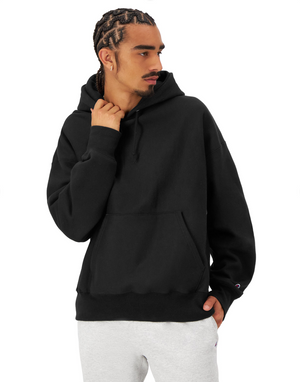 Reverse Weave Arena Hoodie - Black