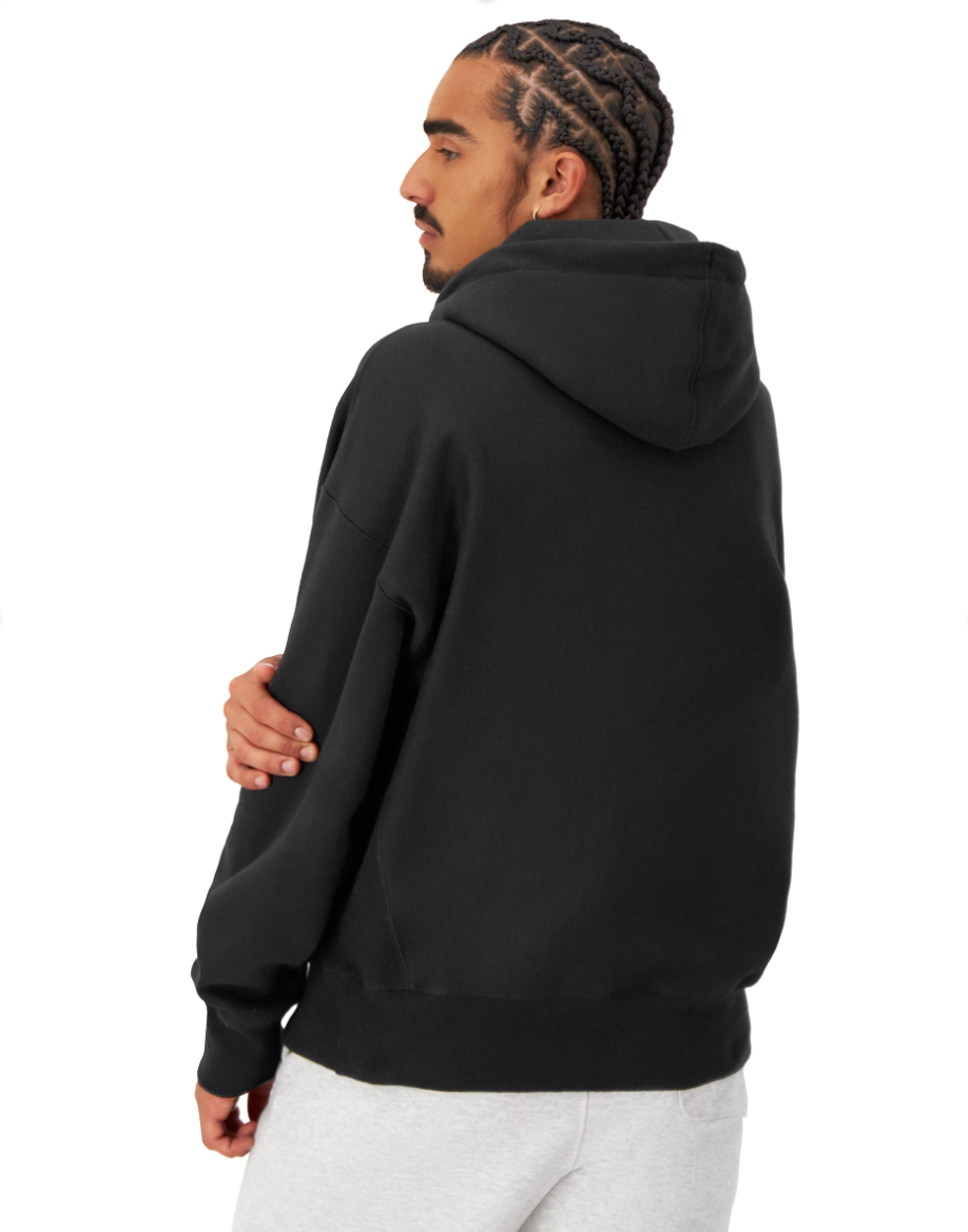 Reverse Weave Arena Hoodie - Black