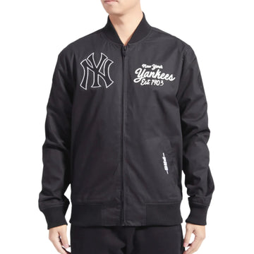 NEW YORK YANKEES PAINT THE CITY M TWILL JACKET - BLACK