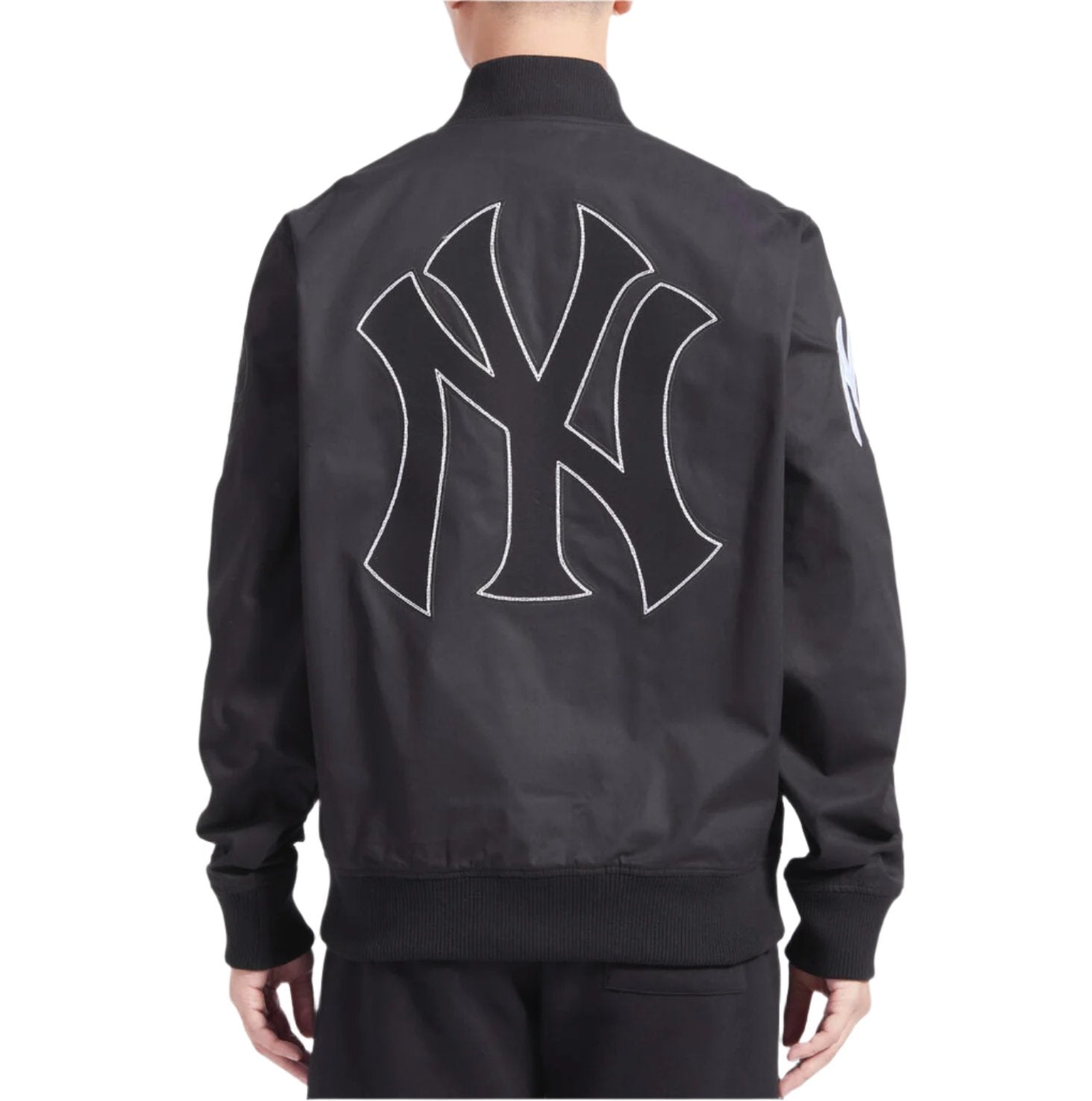 NEW YORK YANKEES PAINT THE CITY M TWILL JACKET - BLACK