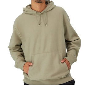 Reverse Weave Hoodie - Washed Khaki