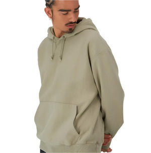 Reverse Weave Hoodie - Washed Khaki