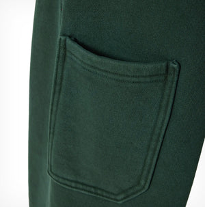 Reverse Weave Carpenter Sweatpants - Dark Green