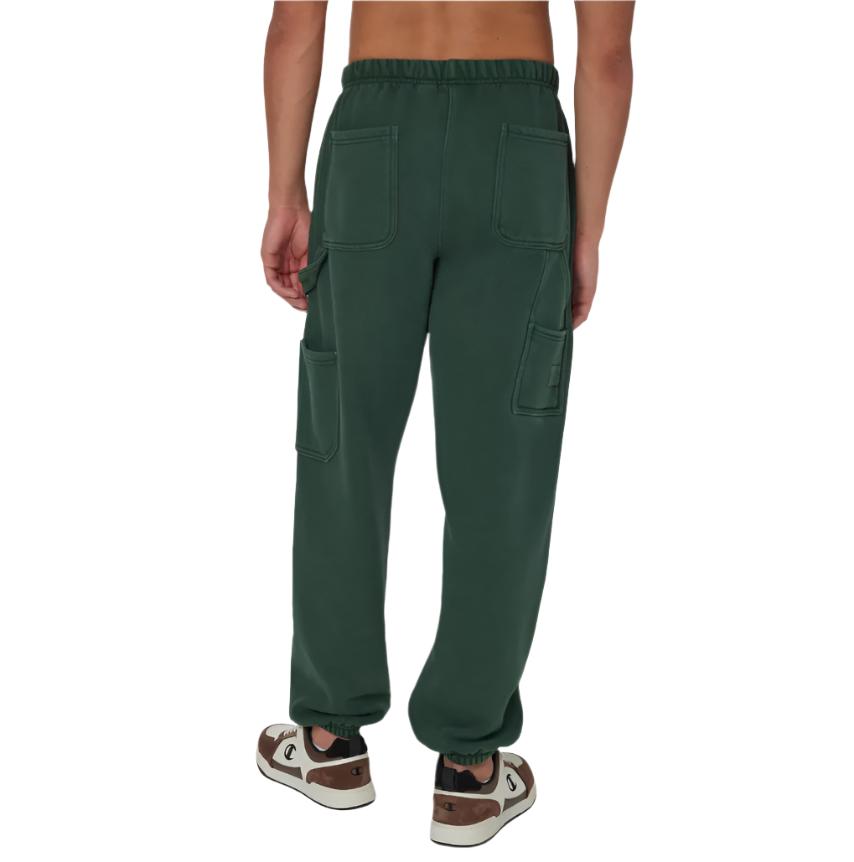 Reverse Weave Carpenter Sweatpants - Dark Green