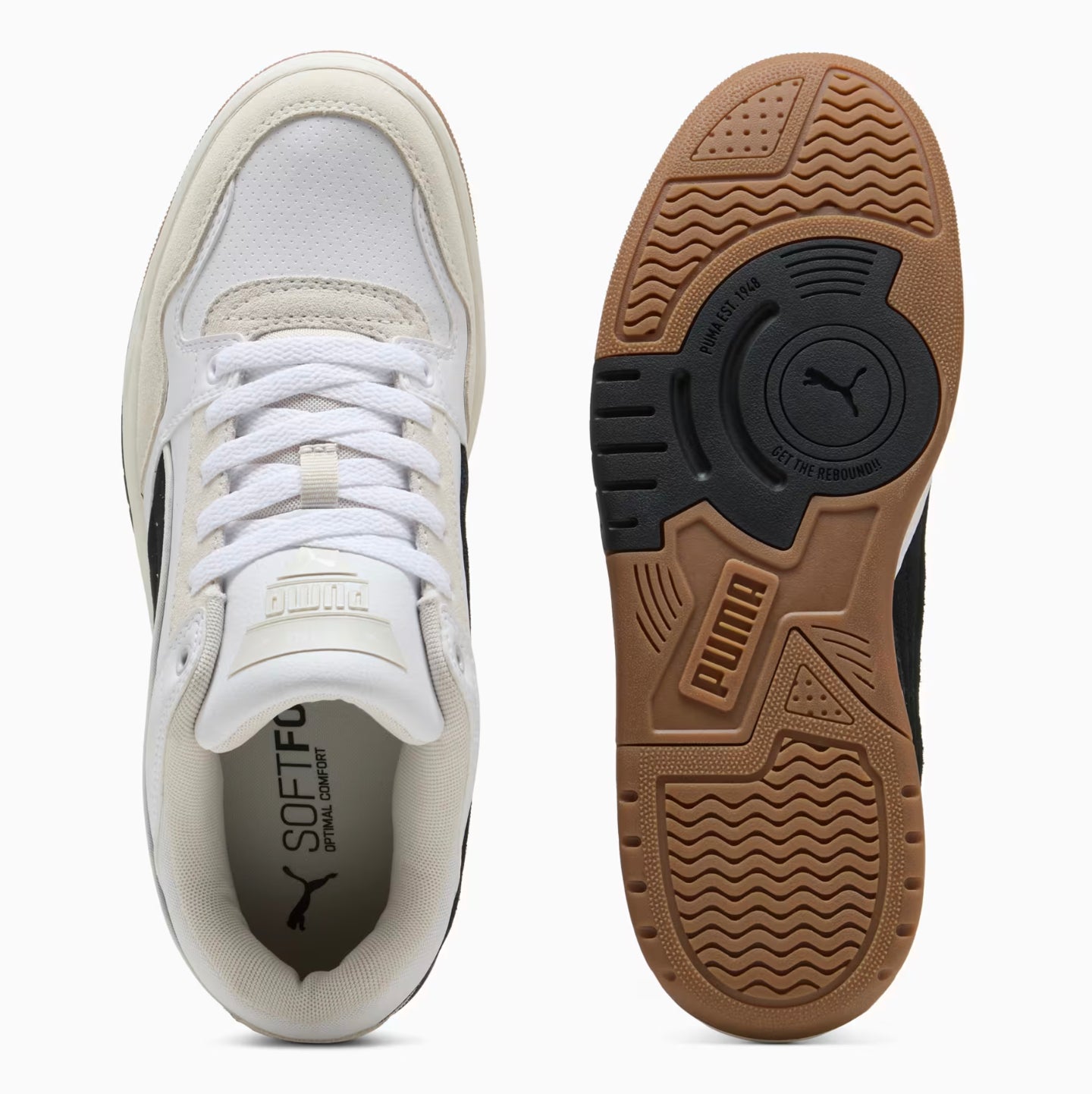 Rebound Retro - White/Black/Feather