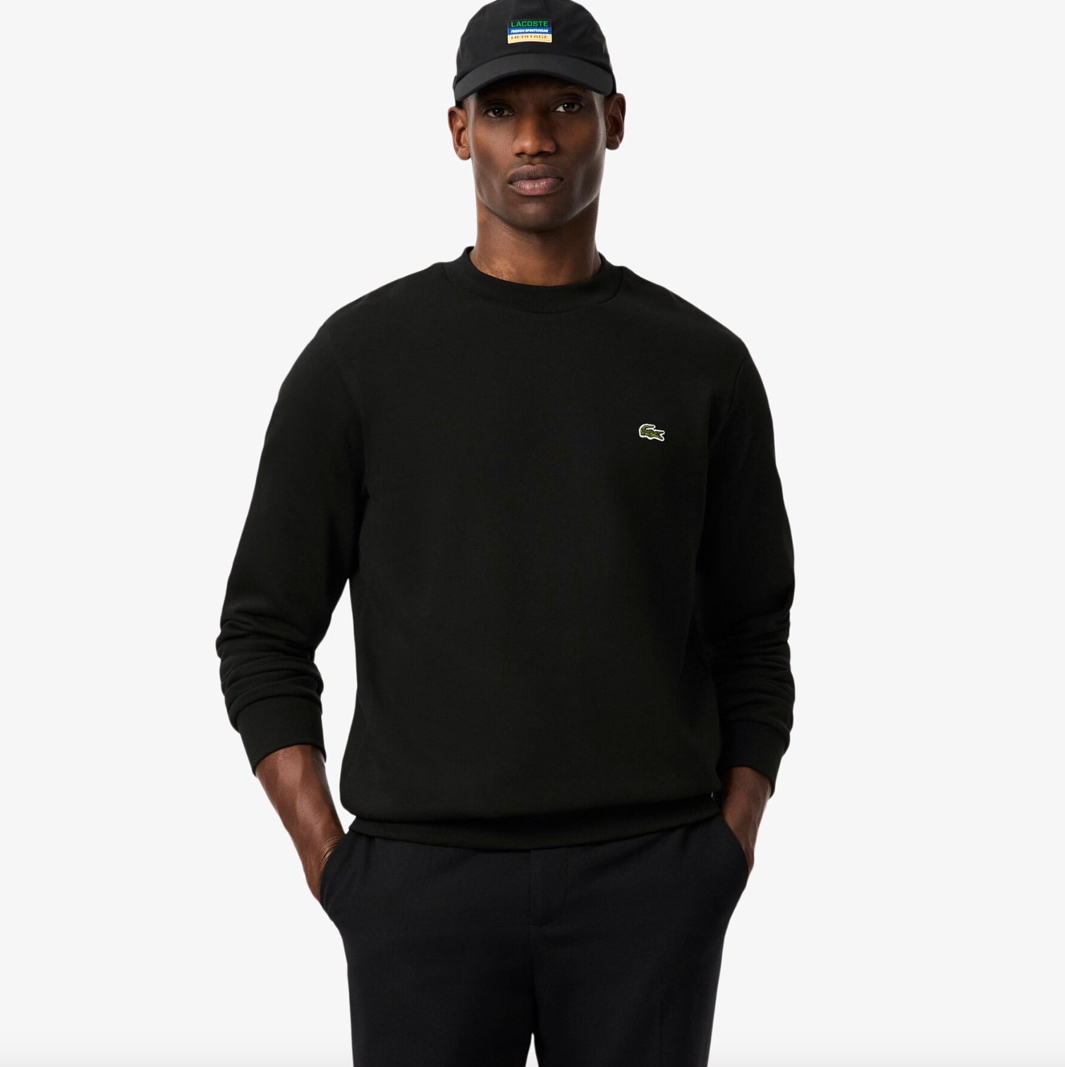 Men's Classic Fit Fleece Sweatshirt - Black