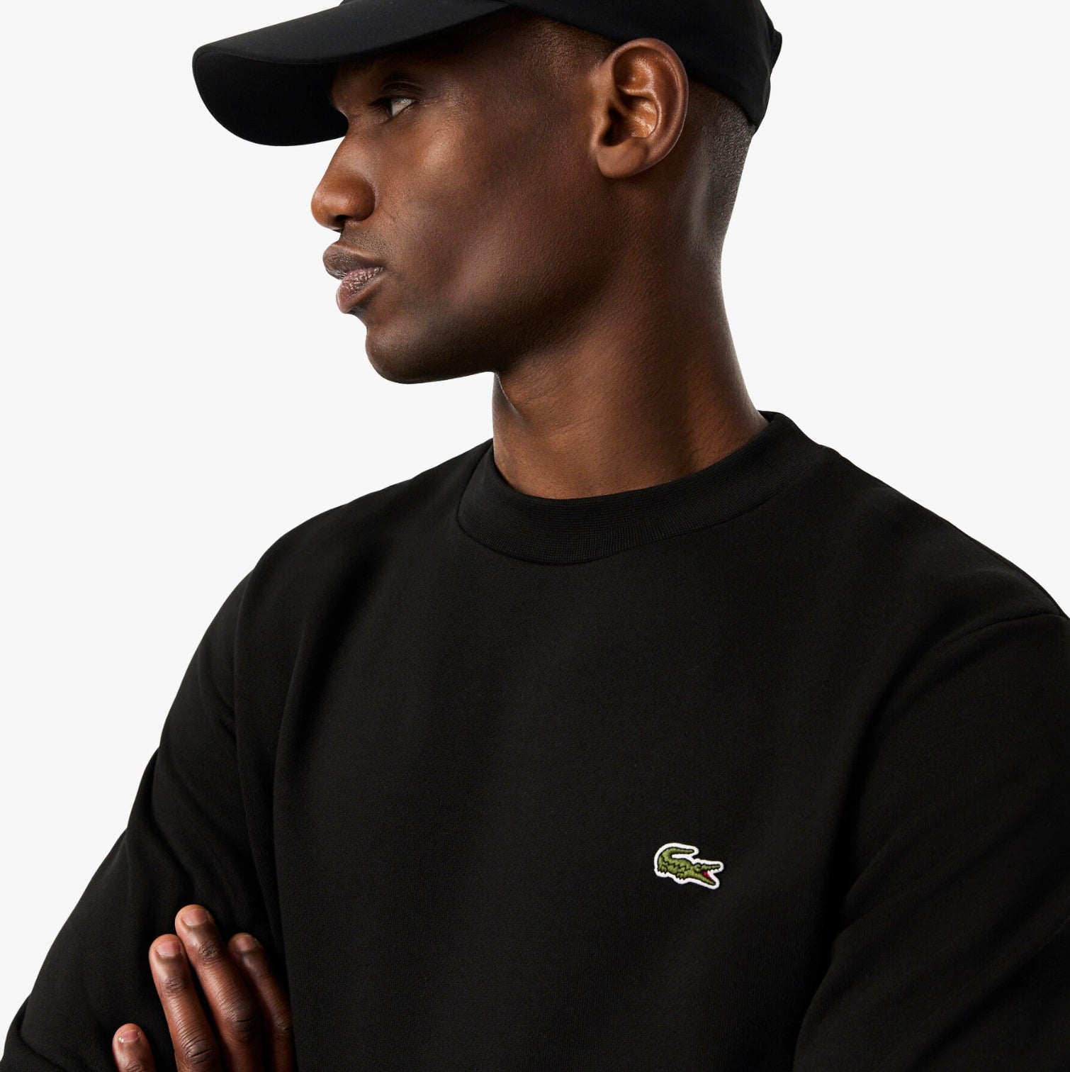 Men's Classic Fit Fleece Sweatshirt - Black