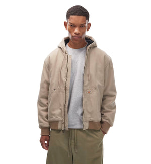 Dickies Hilham Hooded Canvas Jacket - Desert sand