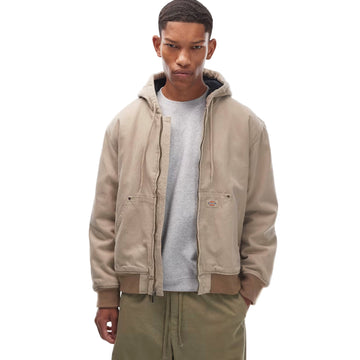 Dickies Hilham Hooded Canvas Jacket - Desert sand