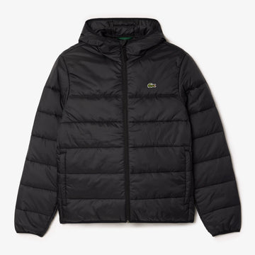 Lightweight Colorblock Puffed Jacket BLACK/BLACK