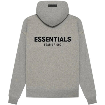 ESSENTIALS FOG HOODIE DARK HEATHER OATMEAL SS22