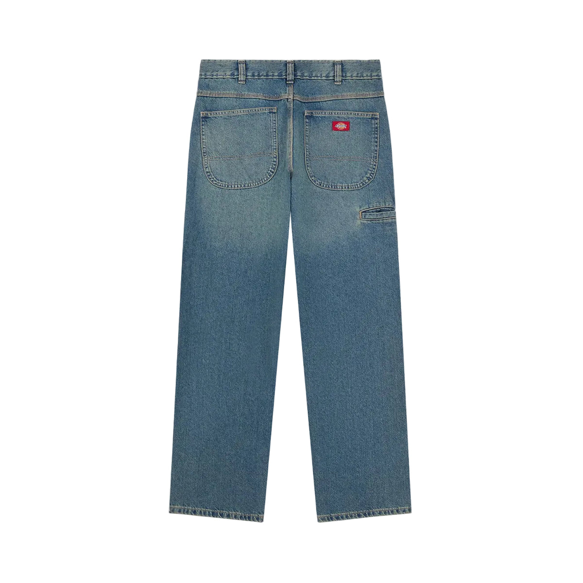 958 baggy tapered work jeans -  Khaki tinted blue