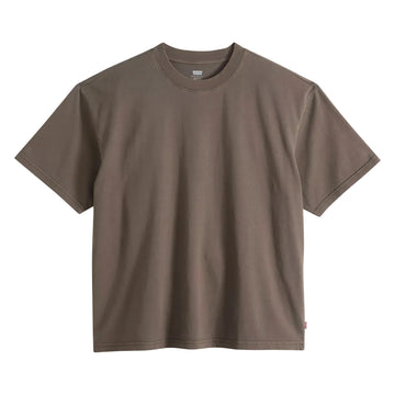 classic boxy ss tee - Brown