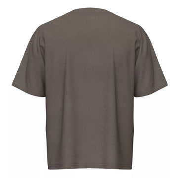 classic boxy ss tee - Brown