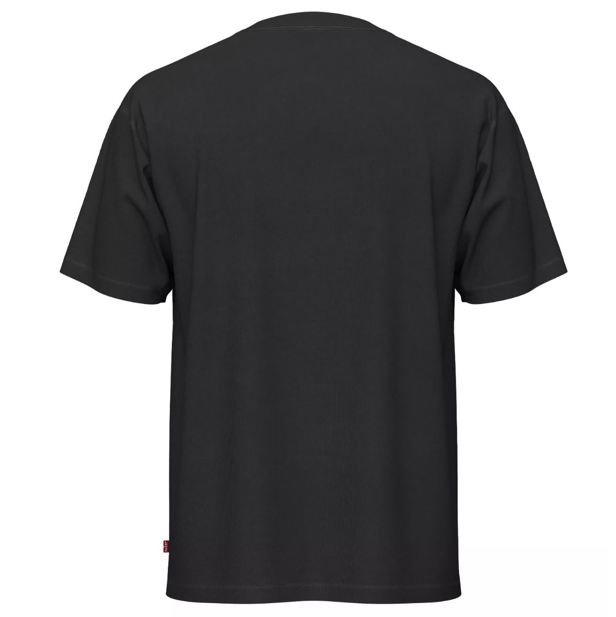 red tab vintage tee  - Black