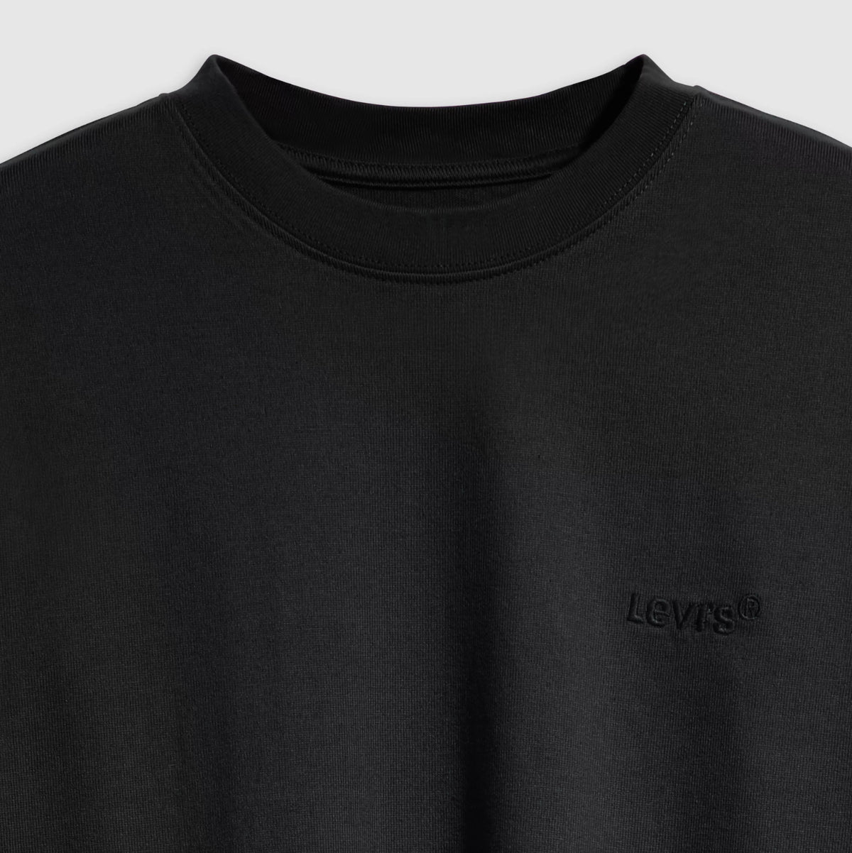 red tab vintage tee  - Black