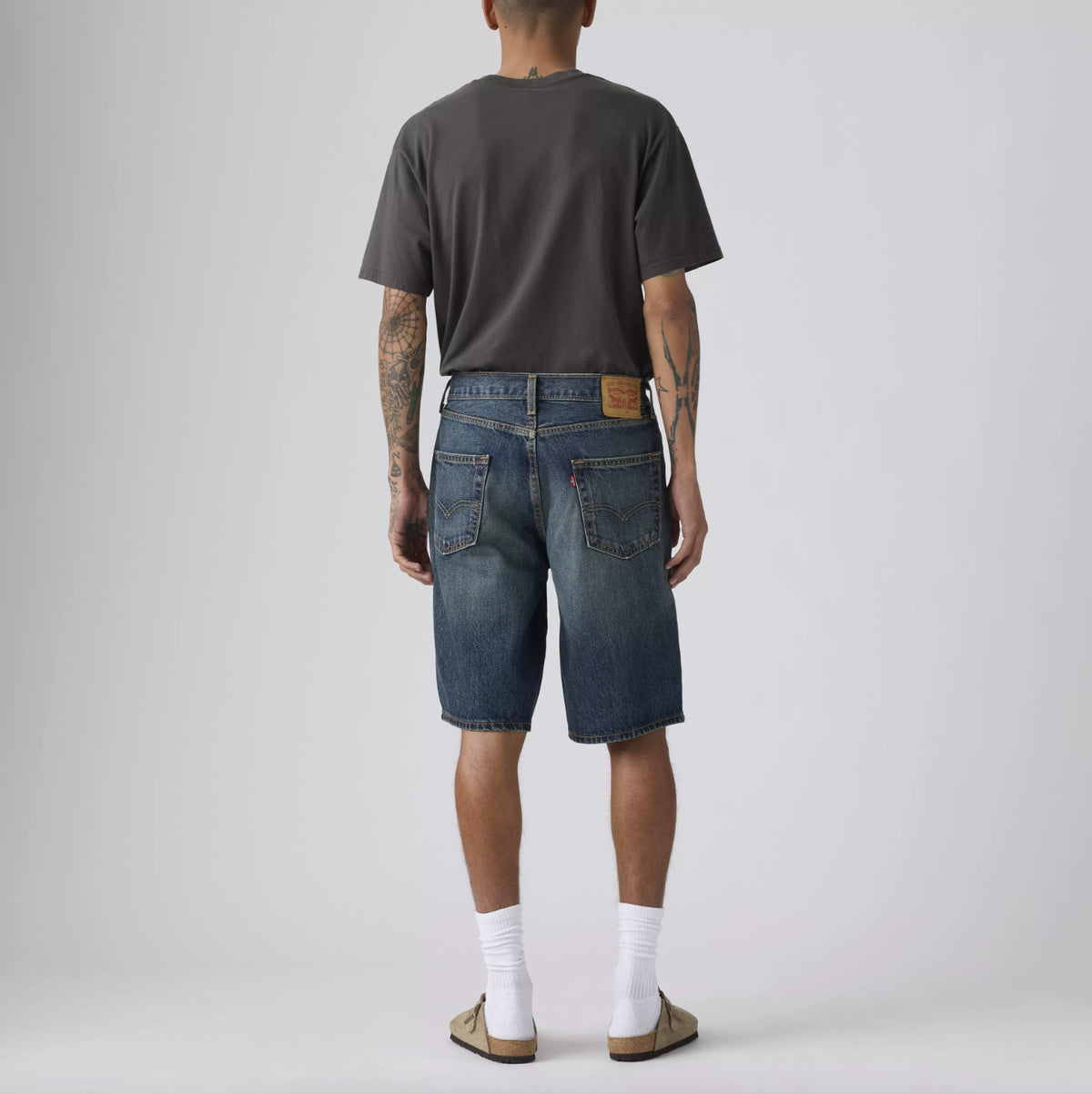 Short Jean 469 Ample - Bleu vintage