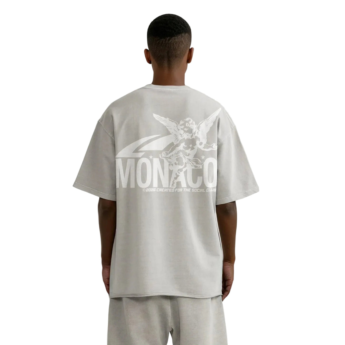 THE SAINT TEE - Light gray