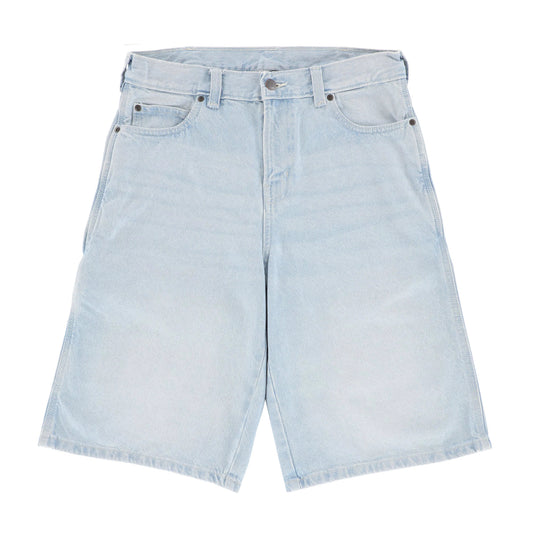 958 13-Inch loose short jeans - FOG BLUE