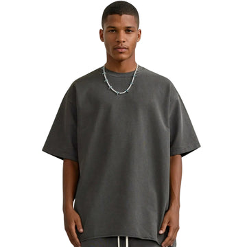 T-shirt MONACO AESTHETIC - Gris foncé