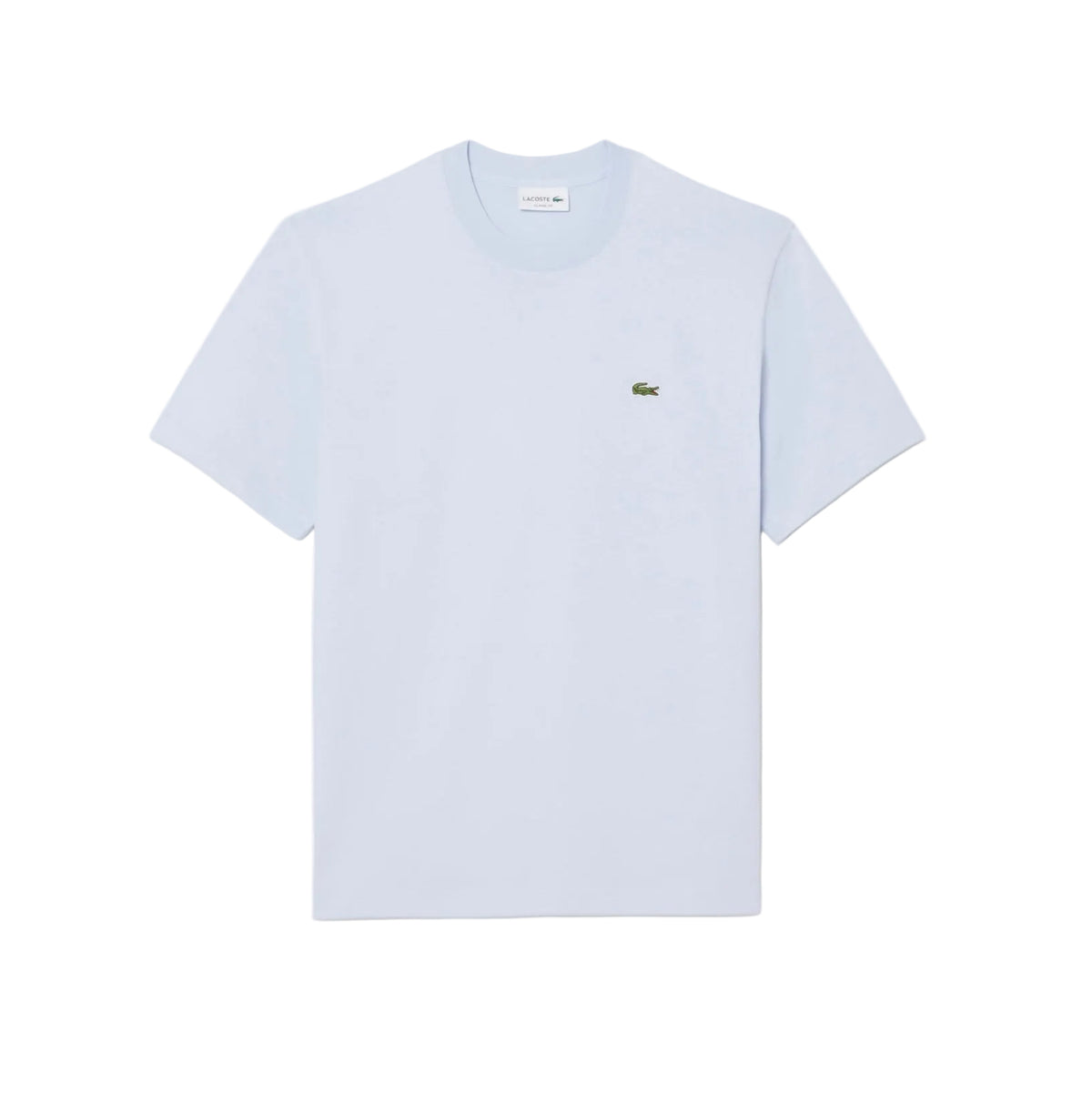Cotton T-shirt classic fit - Light blue