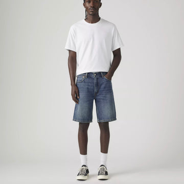 Short 454 Relax Levi'smd Pour Homme - Lavé foncé