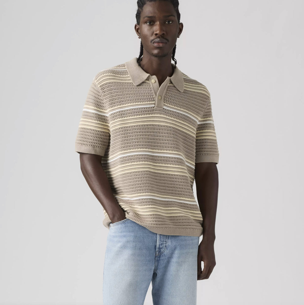 Pull polo Laguna - Tan