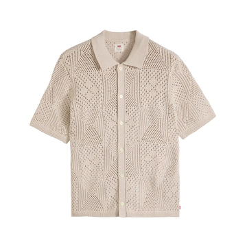 Sweater Camp Shirt - Pumice Stone