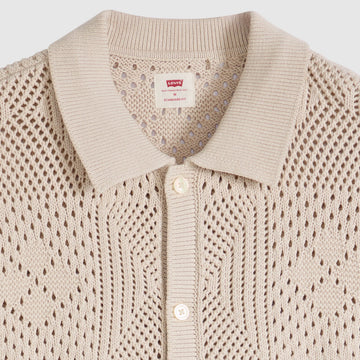 Sweater Camp Shirt - Pumice Stone