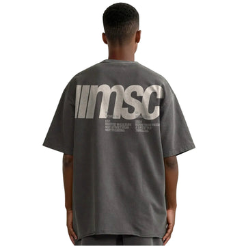 T-shirt MSC LABEL - Gris foncé