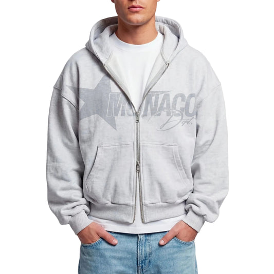 BLUR DEPT. HOODIE -  Heather Gray