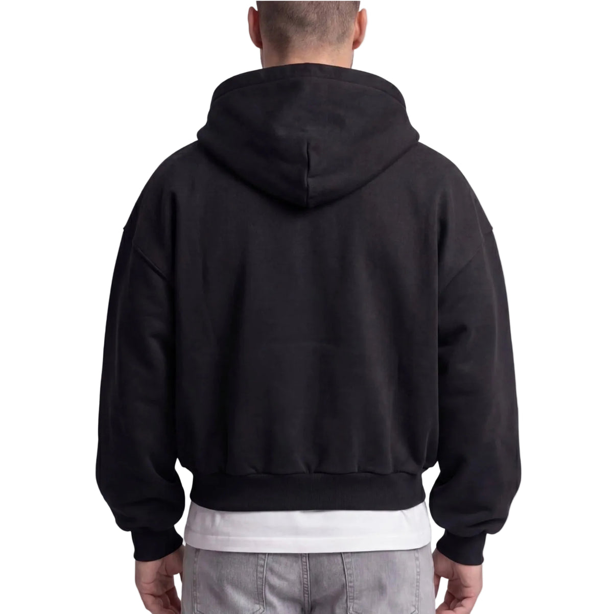 Zip-UP Hoodie BLUR DEPT. - Noir
