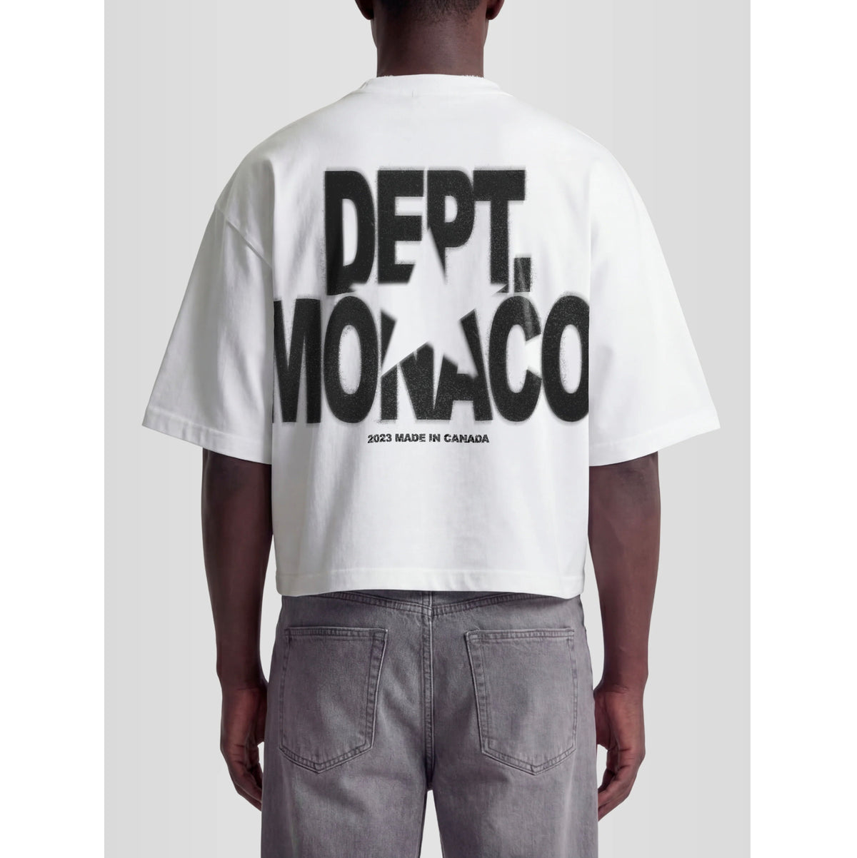 T-SHIRT BLUR DEPT. TEE - Blanc