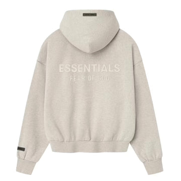 ESSENTIALS Sweat à capuche zipée - gris stone