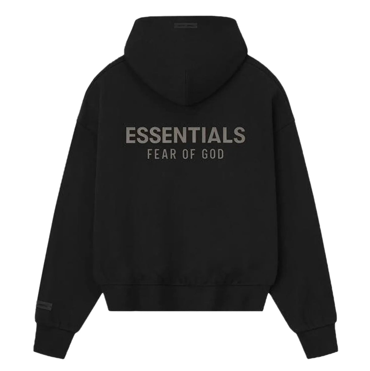 Essentials FOG Classic Full Zip Hoodie Jet Black S25