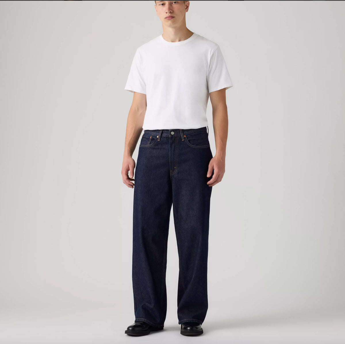 Extra Baggy Men's Jeans - Dark Blue