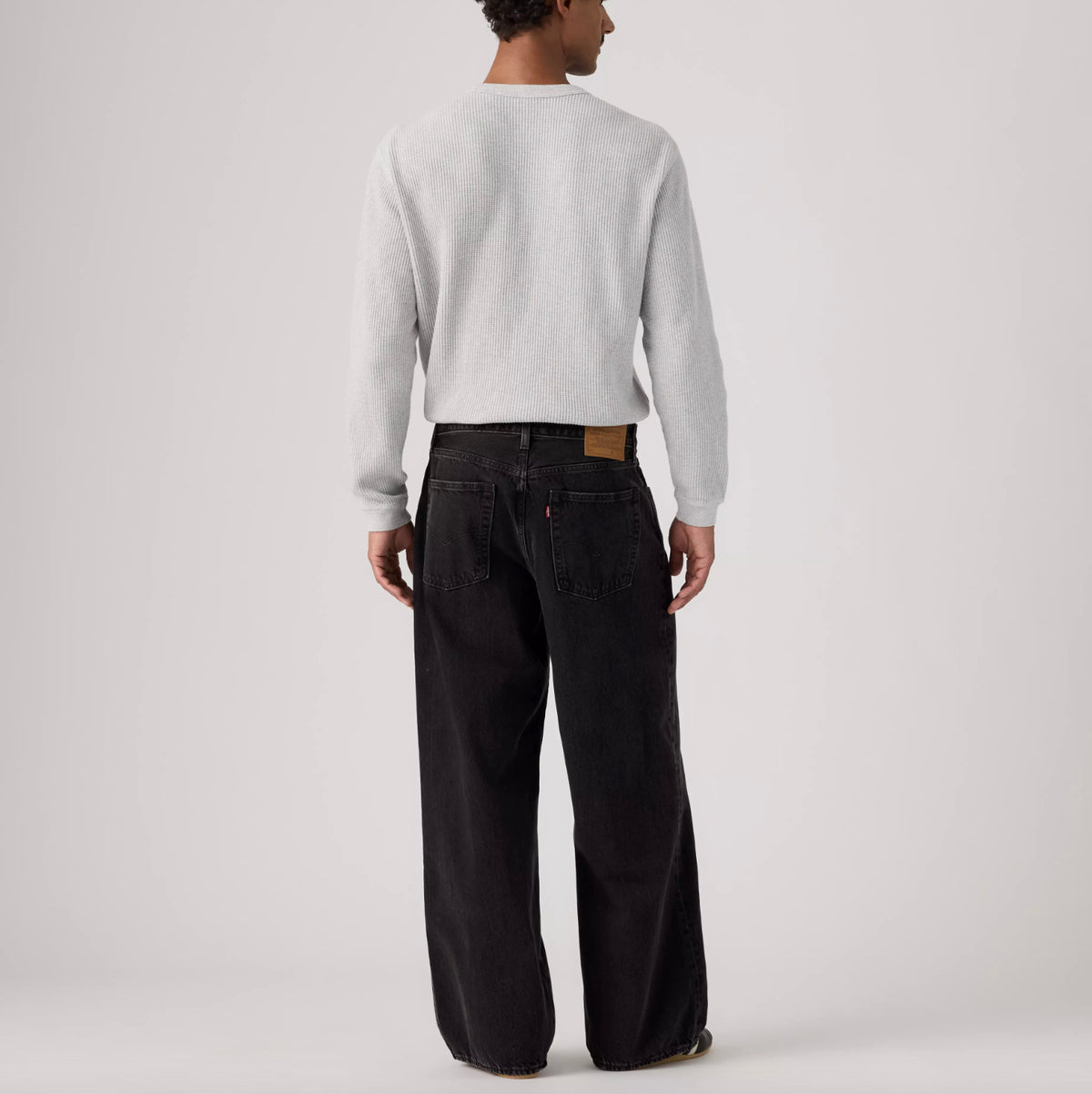 baggy wide leg - Black