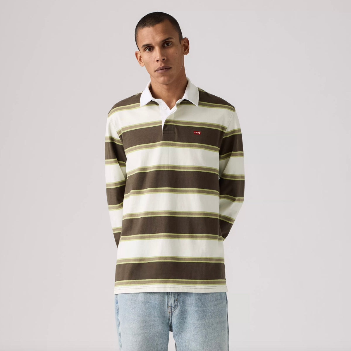 classic ls rugby branco stripe egret str