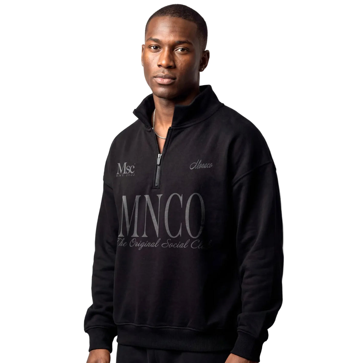 THE ORIGINAL QUARTER-ZIP - Black