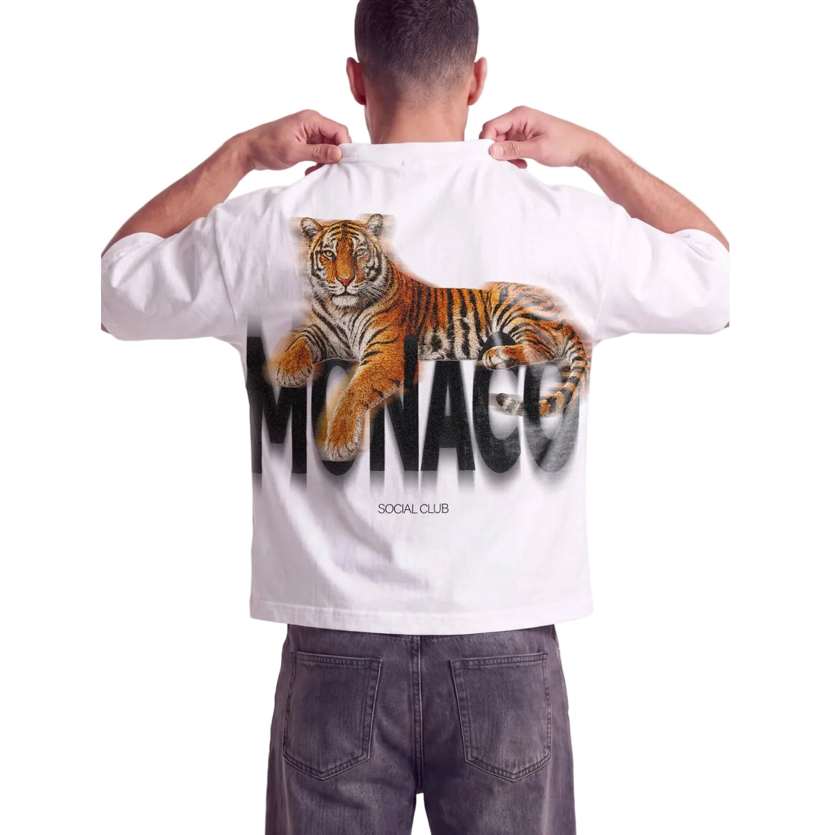 Le t-shirt Tigre - Blanc