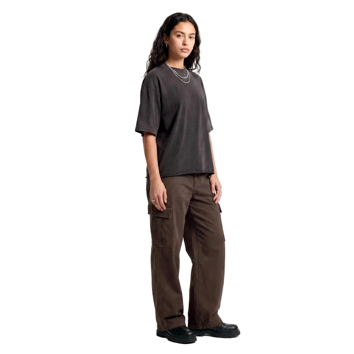 BUILT DIFFERENT BLUR TEE -  Faded Black